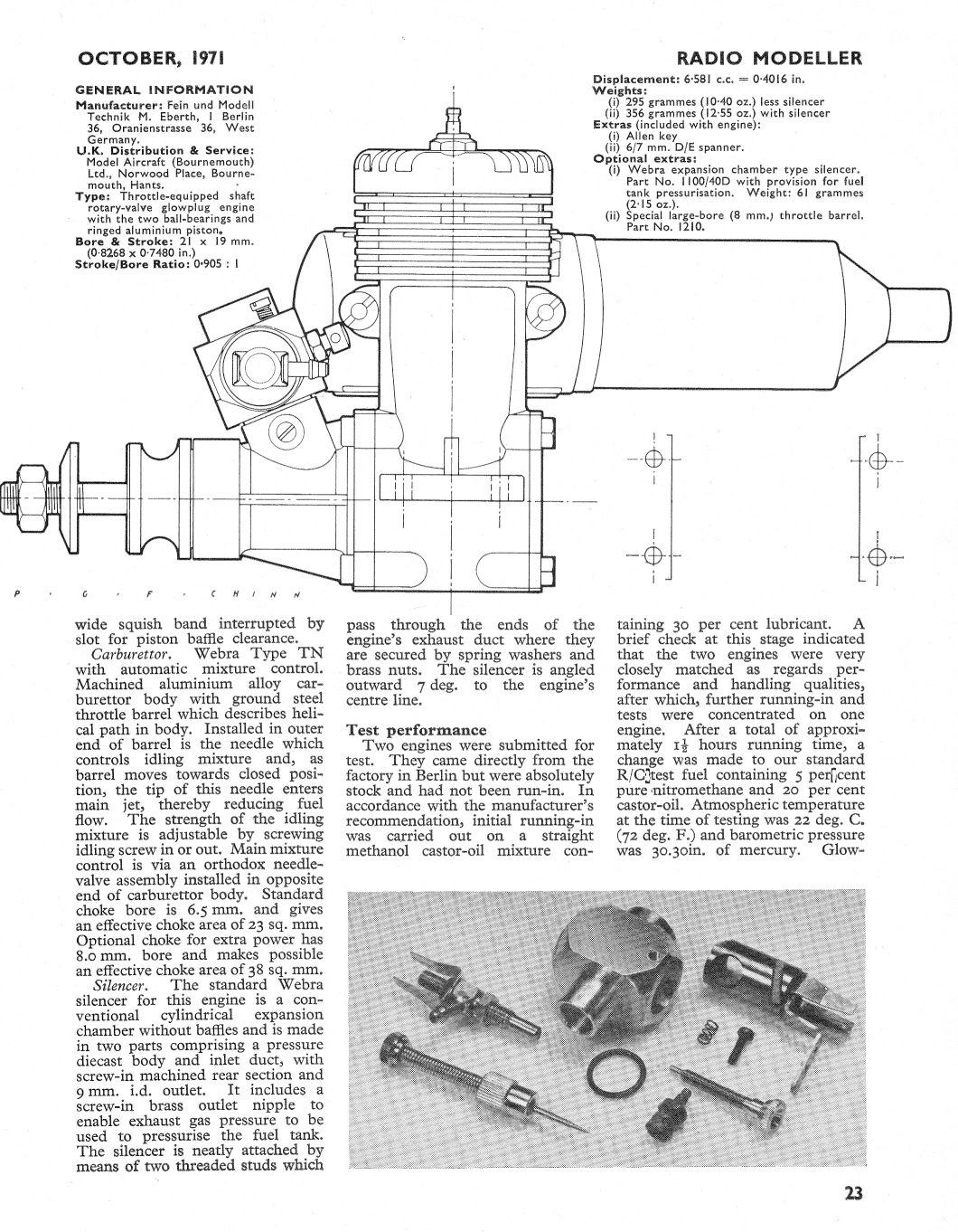 Webra 40 RC 2